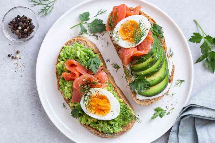 Avocado toasts