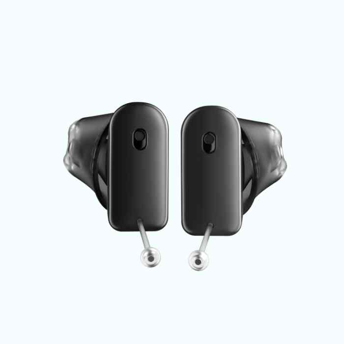 Small and invisible hearing aids