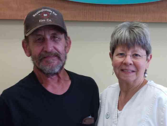 Ken and his HCP Lesa