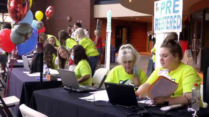 Miracle Mission Registration table