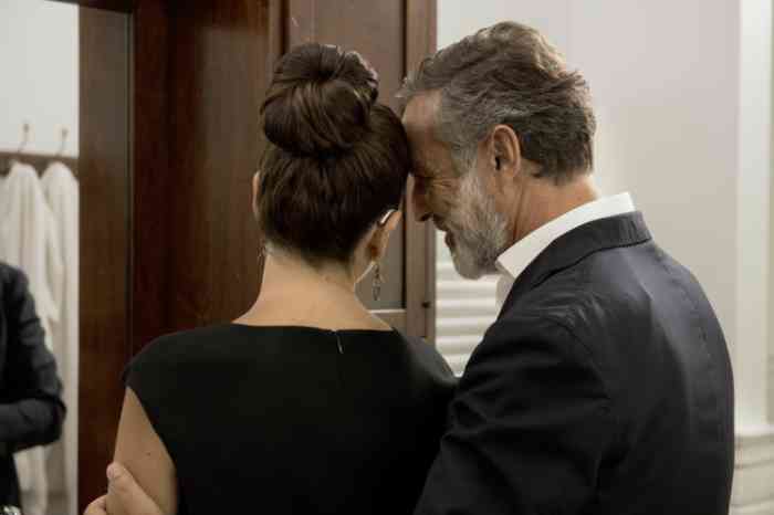 Couple sharing a moment