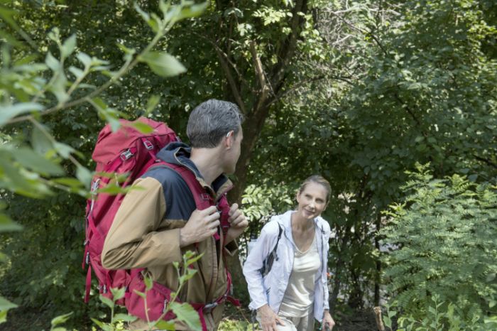 Couple having coffee together