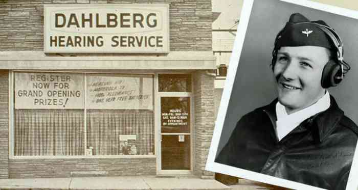 Miracle-Ear Founder, Ken Dahlberg when he was young