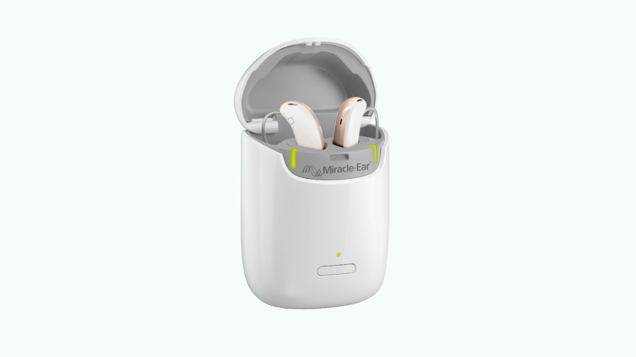 Hearing aids with rechargeable batteries MiracleEar