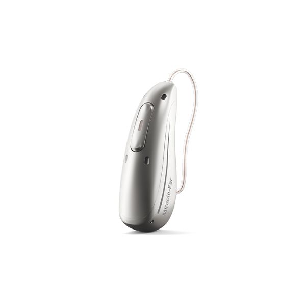 MESPARK RIC R hearing aid in silver