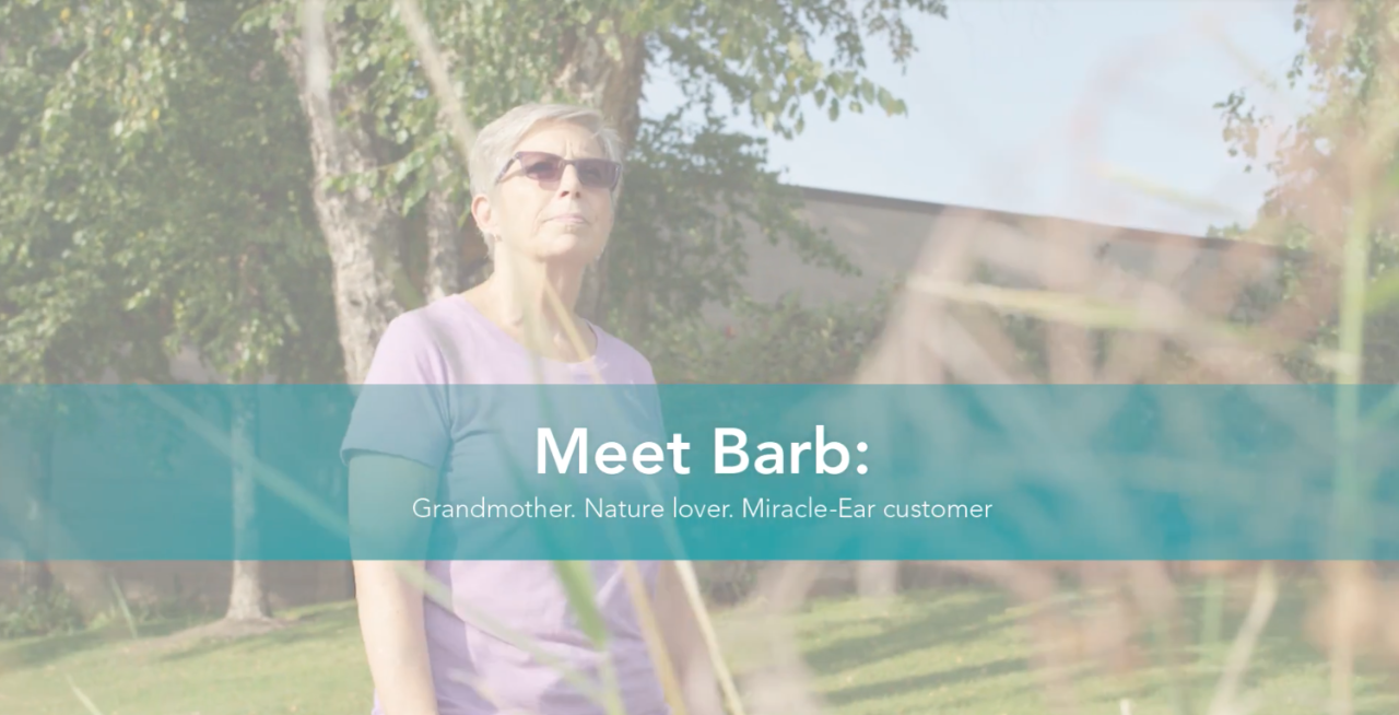 Miracle-Ear customer Barb