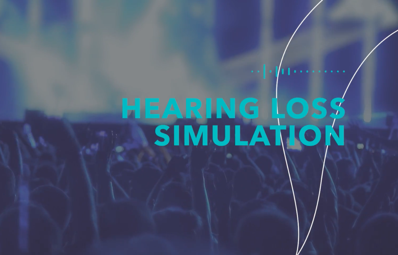 Hearing loss simulation
