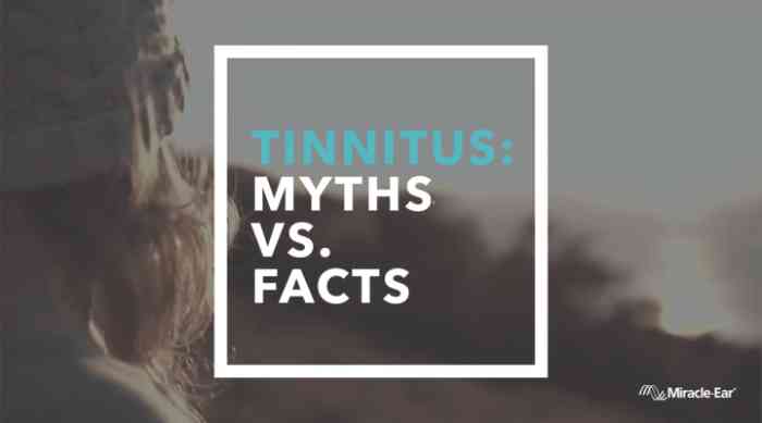 Tinnitus: myths vs facts