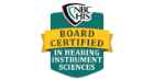 Board Certified in Hearing Instrument Sciences