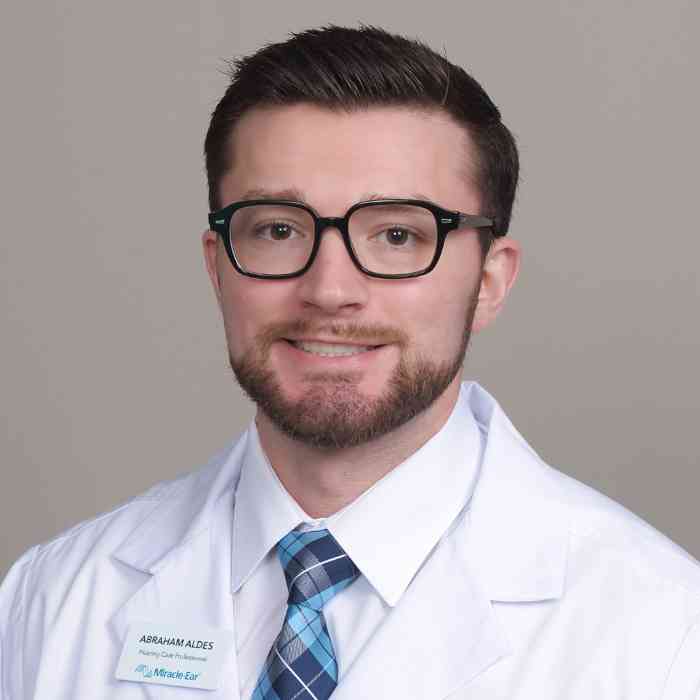 Abraham Aldes, Hearing Instrument Specialist